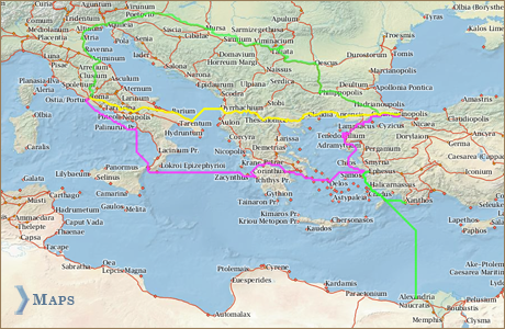 mediterranean routes